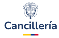 Logo Cancillería de Colombia
